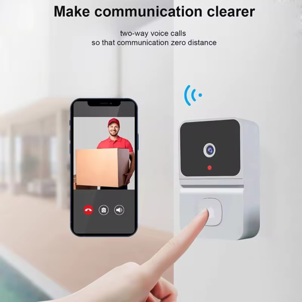 Wireless Doorbell Wifi Outdoor HD Camera Security Door Bell Night Vision Video Intercom Voice Change Home Monitor Door for Phone - Image 5