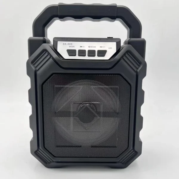 Portable BT Wireless Karaoke DJ Speaker with AUX & Sub Woof Amplified Outdoor Bluetooth Speaker - Image 8