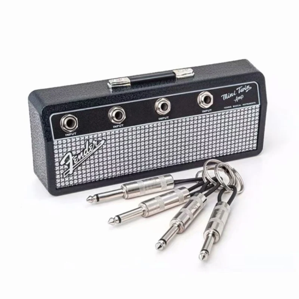 Music Key Storage Frame Fender Guitar Wall Mount Key Ring Holder Vintage Vintage Amp Key Ring Holder Home Decoration Gift 2.0 - Image 4