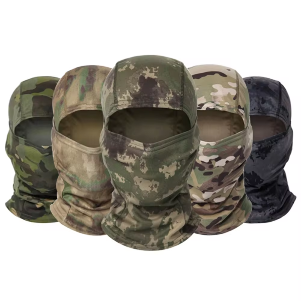 Multicam Tactical Balaclava Full Face Mask Shield Cover Cycling Airsoft Hunting Hat Camouflage Balaclava Scarf - Image 2