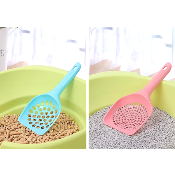 Plastic Cat Litter Scoop Pet Care Sand Waste Scooper Shovel Hollow Cleaning Tool Small Holes Shovel Sand Litter Beach Shovel - Image 5