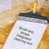 2-in-1 Bathroom Cleaning Brush with Wiper - Image 5